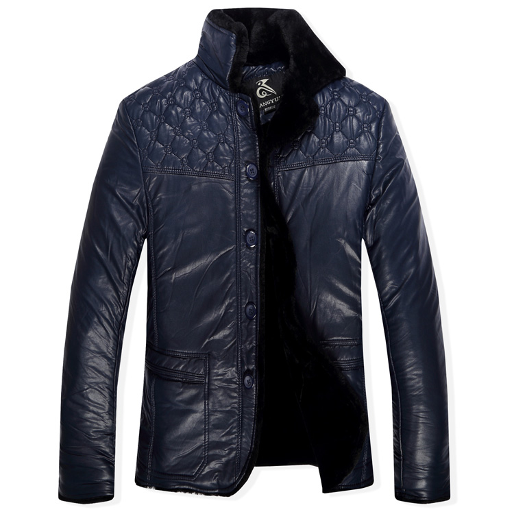 ο ܿ 귣  & S ǰ β    jacketfur    ߿ Ŷ Ʈ °/new winter brand Men&s quality thickening warm genuine leather jacketfur mens